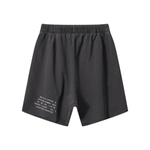 Wolvyn Apparel "Standard Issue" 410GSM Unisex Distressed Vintage-Wash Raw-Hem Shorts - Wolvyn Apparel
