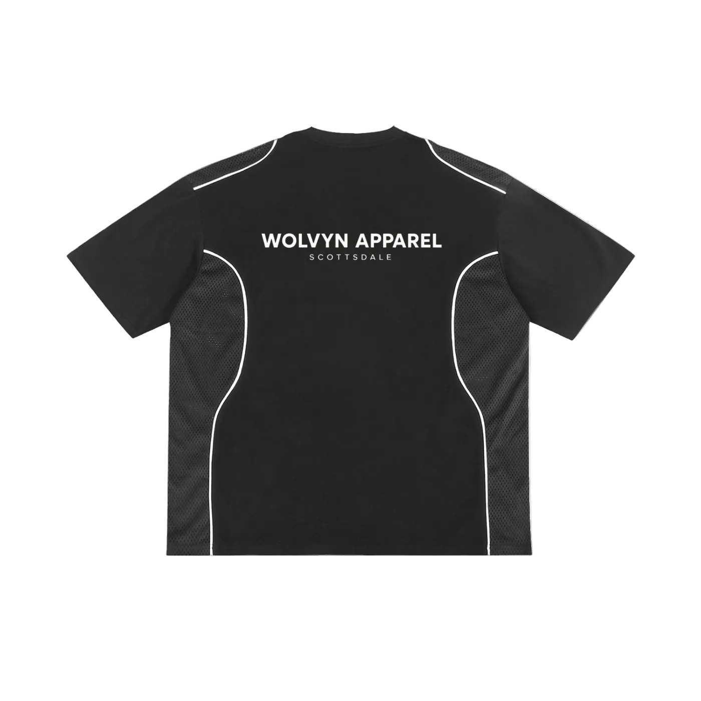 Wolvyn Apparel 'Standard Issue' Contrast Piped Panel T-Shirt - Wolvyn Apparel