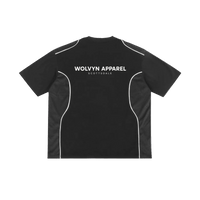 Wolvyn Apparel 'Standard Issue' Contrast Piped Panel T-Shirt - Wolvyn Apparel