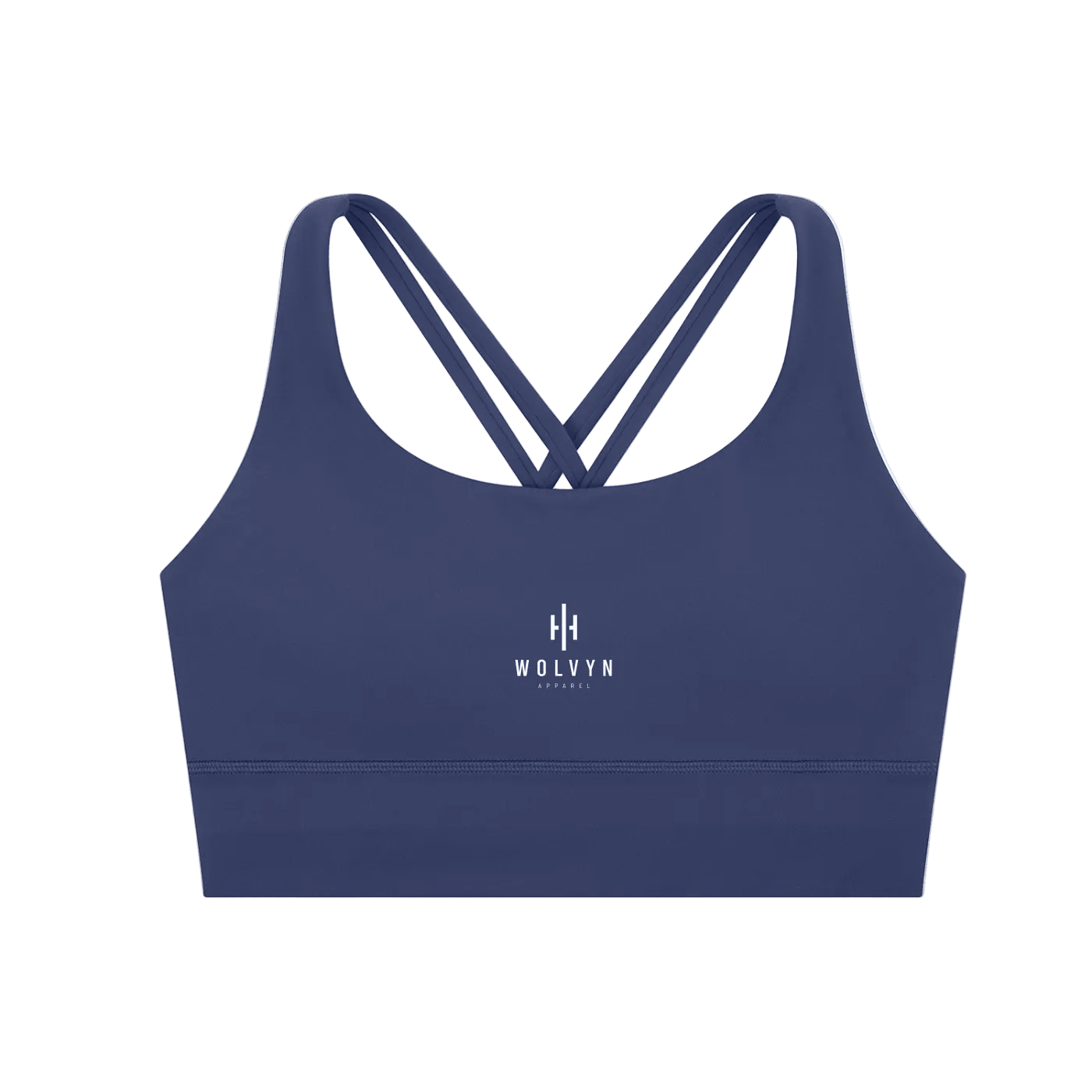 Wolvyn Apparel Strappy Criss-Cross Sports Bra - Wolvyn Apparel