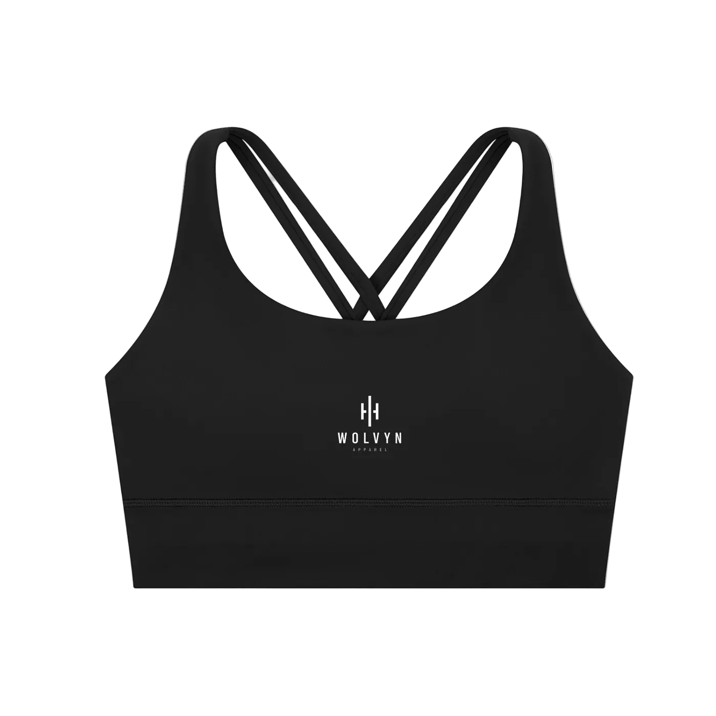 Wolvyn Apparel Strappy Criss-Cross Sports Bra - Wolvyn Apparel
