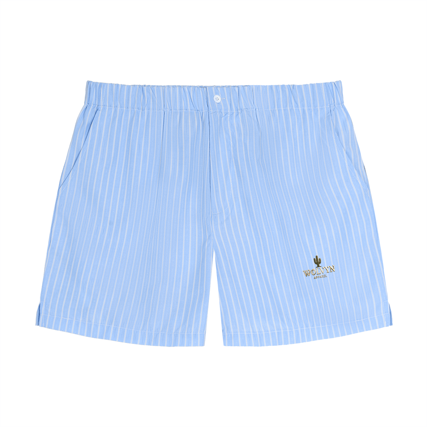 Wolvyn Apparel "Suguaro" Striped Elastic Waist Shorts - Wolvyn Apparel