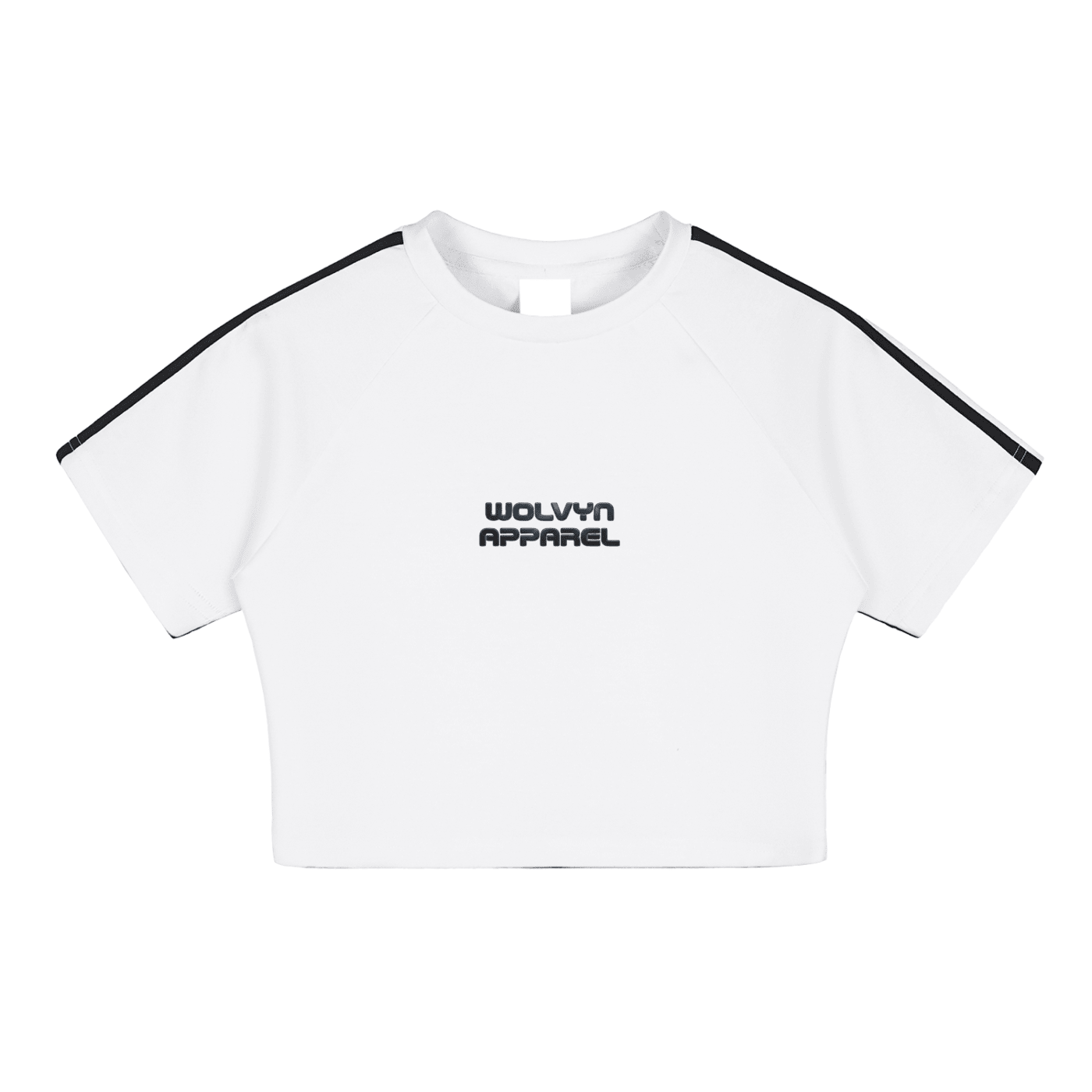 Wolvyn Apparel Taped Cooling Performance Crop Top - Wolvyn Apparel