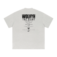Wolvyn Apparel ‘The Saint- Portrait Series VI’ Heavyweight Drop Shoulder T-Shirt - Wolvyn Apparel