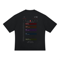 Wolvyn Apparel ‘The Schedule’ Unisex Heavyweight Oversized T-Shirt - Wolvyn Apparel