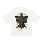 Wolvyn Apparel ‘Thunder Map’ Unisex Heavyweight Oversized T-Shirt - Wolvyn Apparel