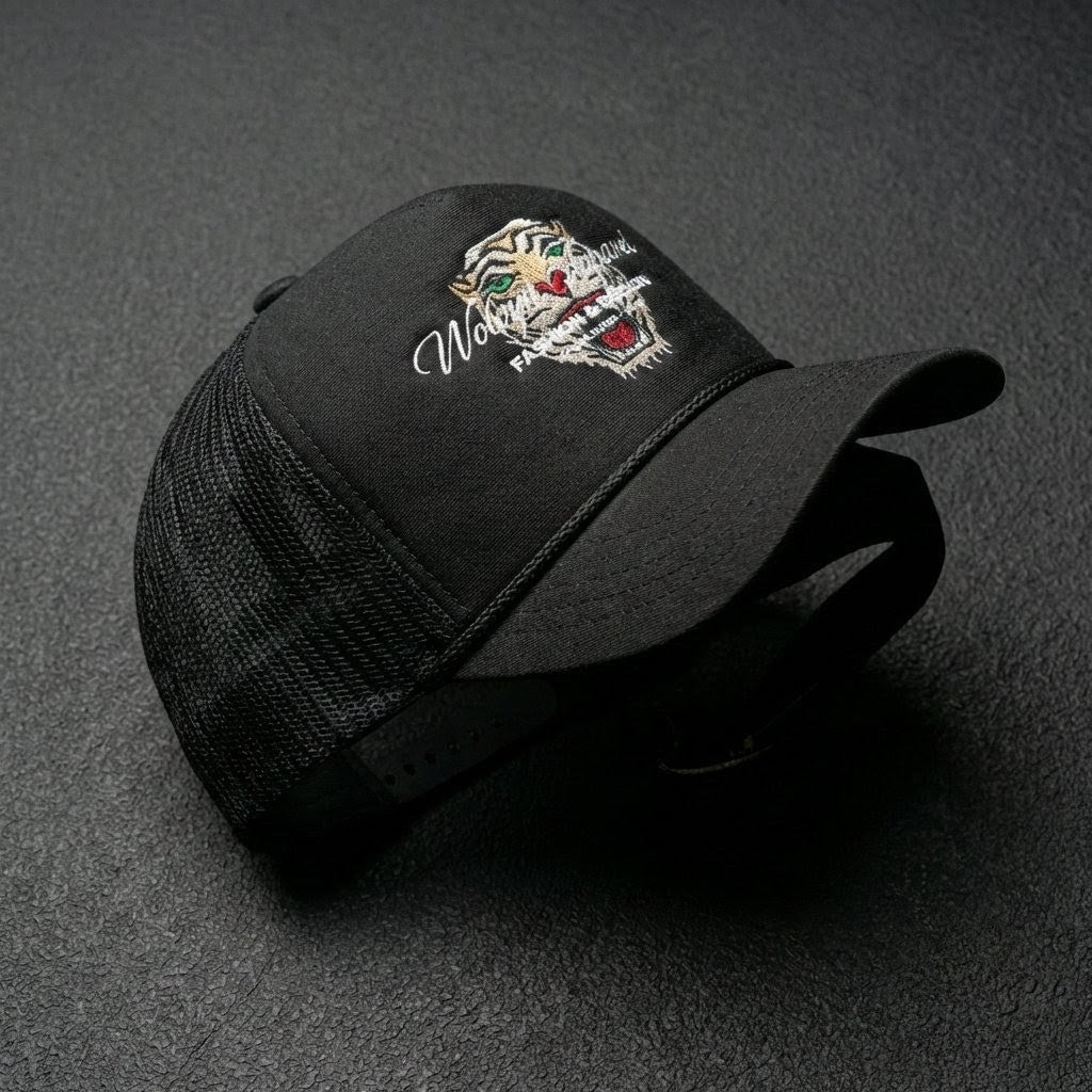 Wolvyn Apparel "Tiger Crown" Foam trucker hat - Wolvyn Apparel