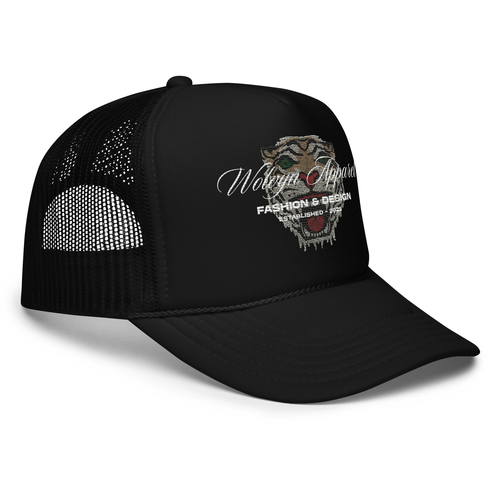 Wolvyn Apparel "Tiger Crown" Foam trucker hat - Wolvyn Apparel