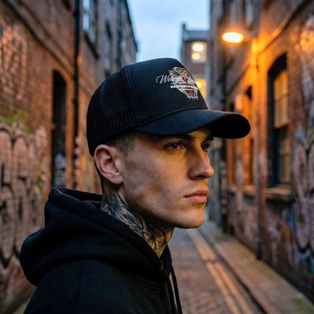 Wolvyn Apparel "Tiger Crown" Foam trucker hat - Wolvyn Apparel