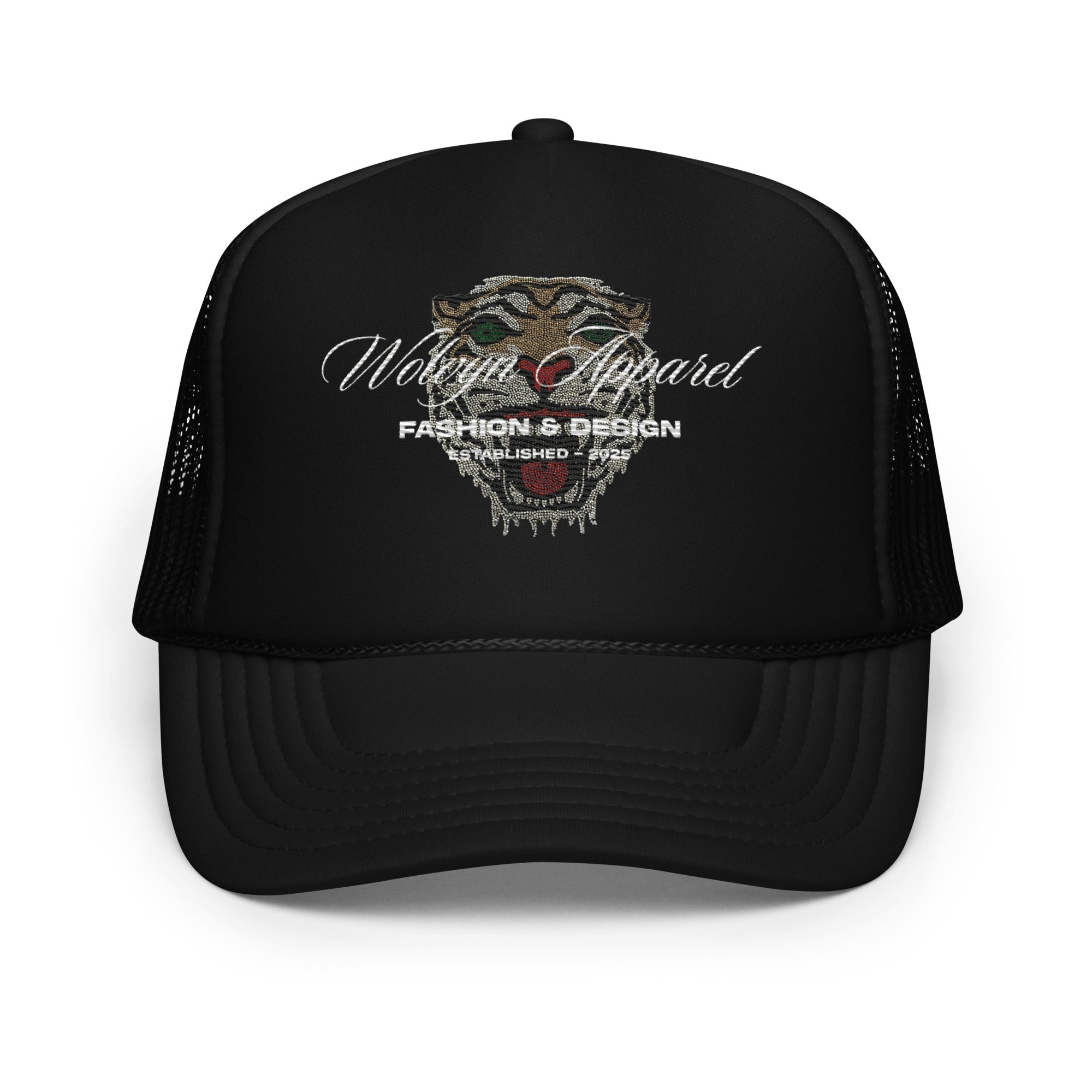 Wolvyn Apparel "Tiger Crown" Foam trucker hat - Wolvyn Apparel