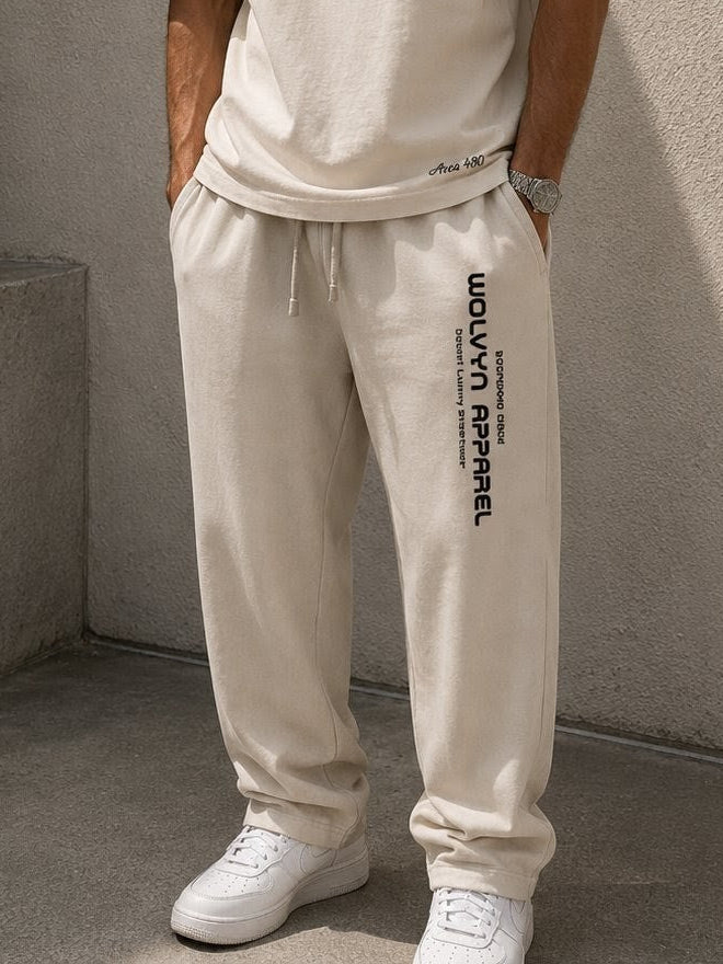 Wolvyn Apparel Unisex Vintage Wash Loose Sweatpants - Wolvyn Apparel