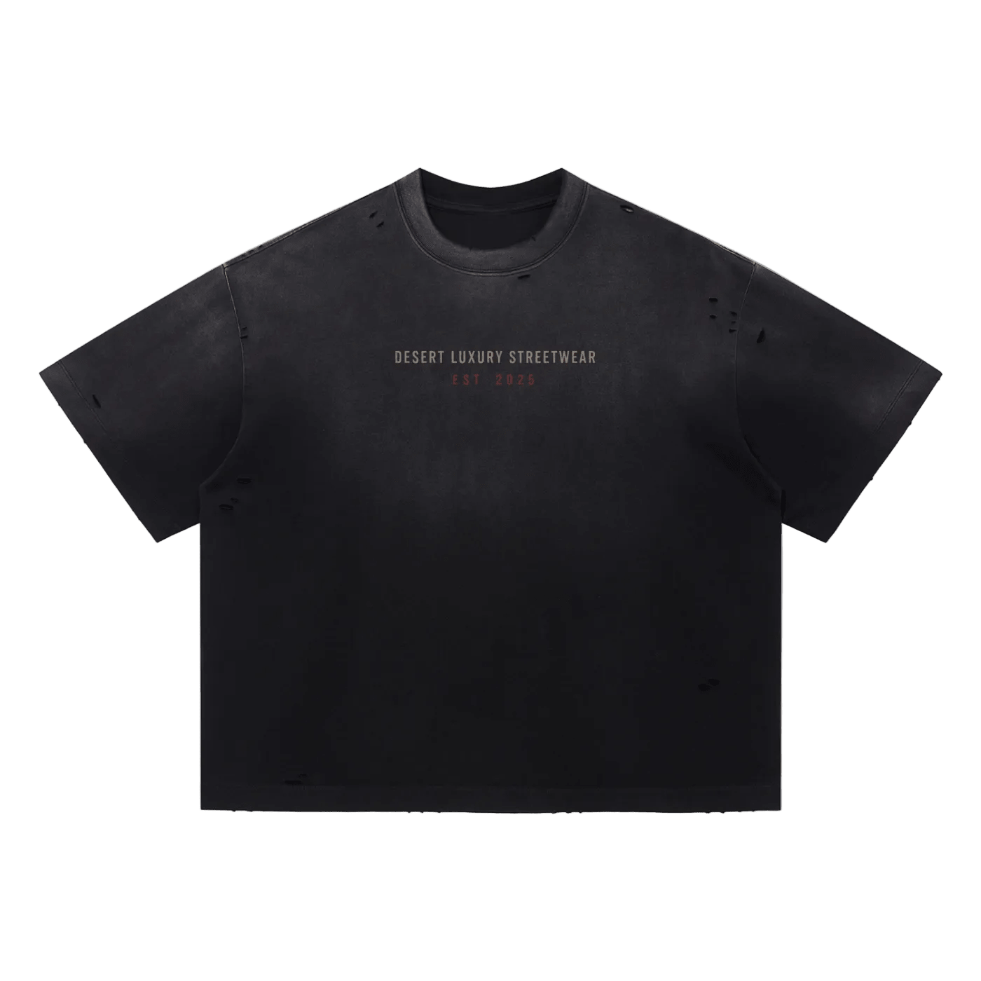 Wolvyn Apparel Vintage Washed Distressed Boxy Oversized T-Shirt - Wolvyn Apparel