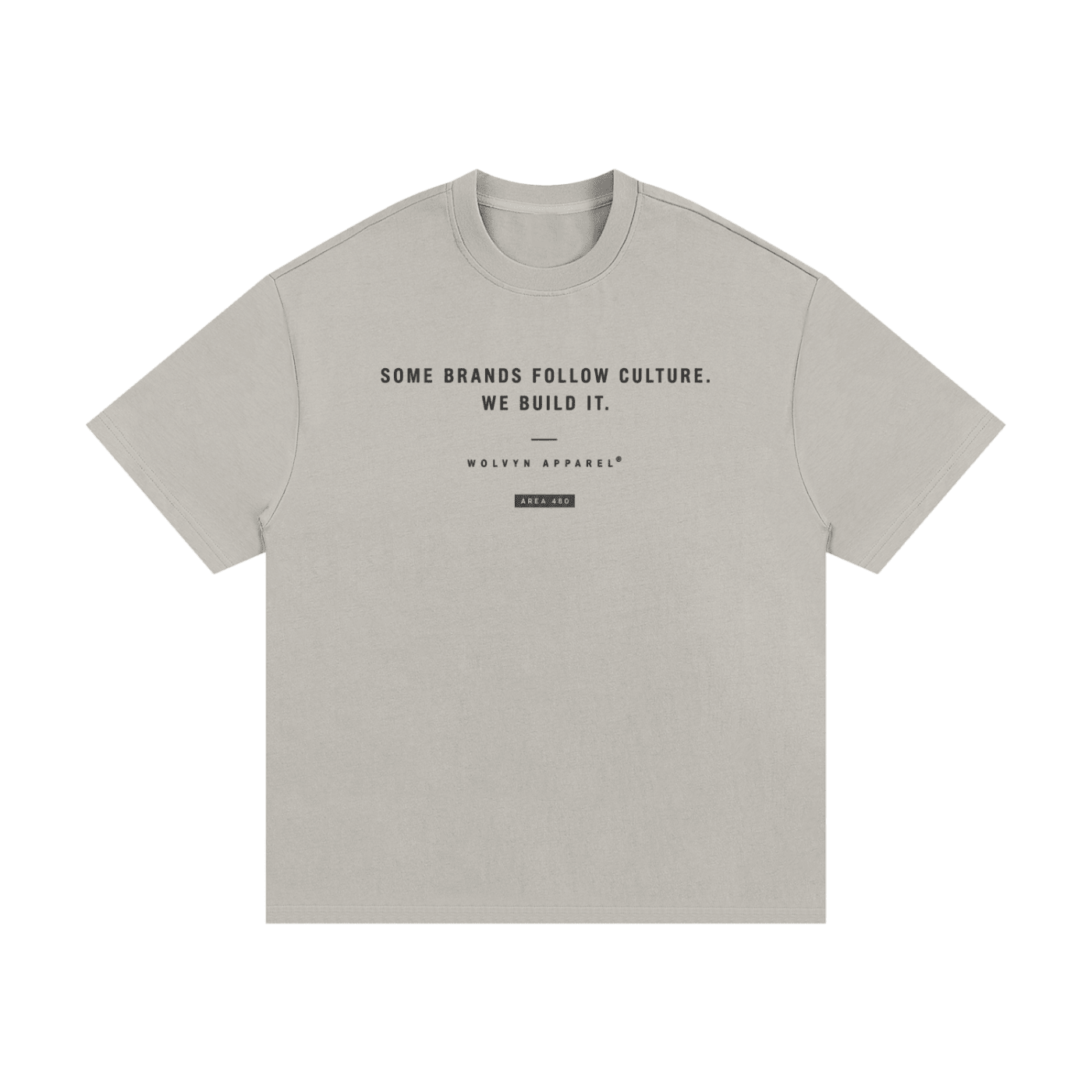 Wolvyn Apparel "We Build It" Essential 330 GSM Cotton T-Shirt - Wolvyn Apparel