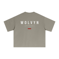 Wolvyn Apparel "Wolvyn Mark" Essential Sorona Boxy T-Shirt - Wolvyn Apparel