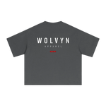 Wolvyn Apparel "Wolvyn Mark" Essential Sorona Boxy T-Shirt - Wolvyn Apparel