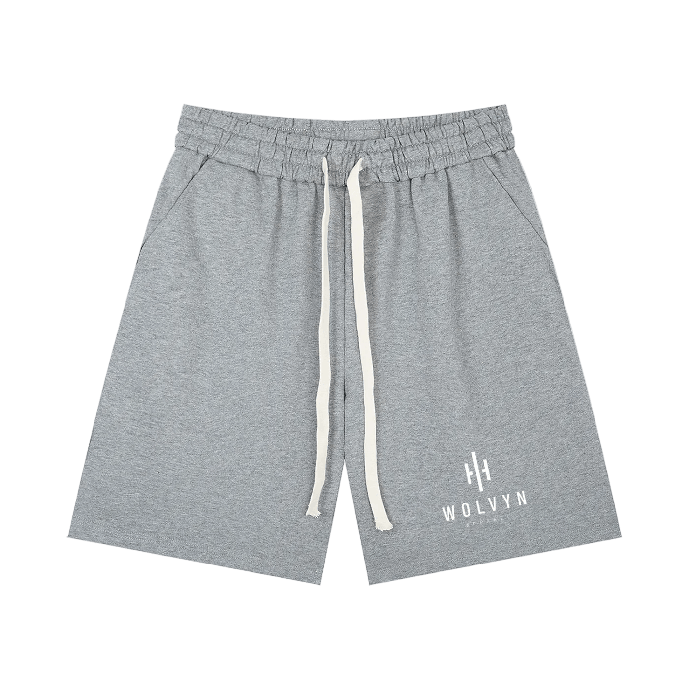 Wolvyn Apparel 'Wolvyn Mark' Men’s Loose Fit Drawstring Shorts - Wolvyn Apparel