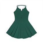 Wolvyn Apparel "Wolvyn Mark' Women's Collared Halter A-Line Tennis Dress - Wolvyn Apparel