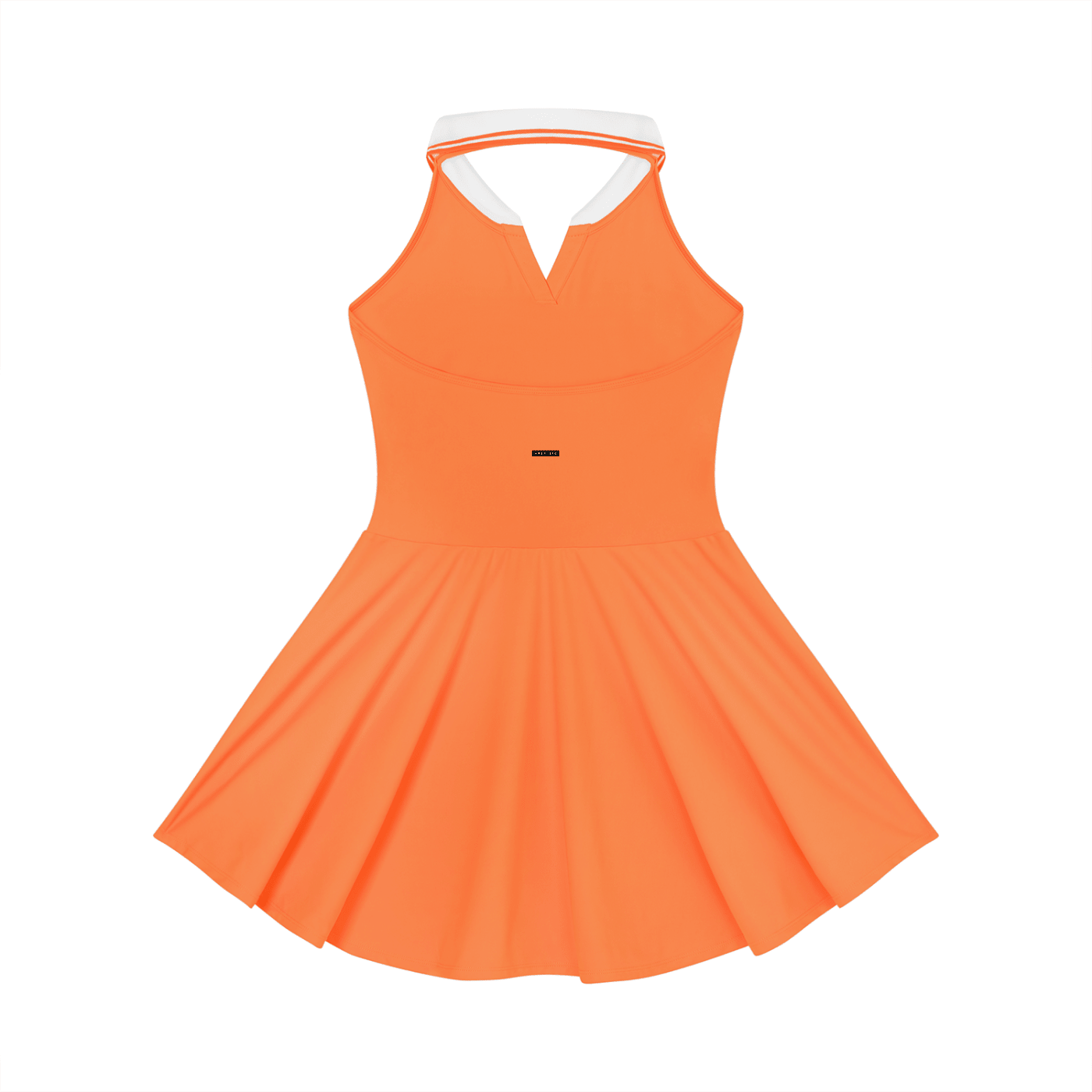 Wolvyn Apparel "Wolvyn Mark' Women's Collared Halter A-Line Tennis Dress - Wolvyn Apparel