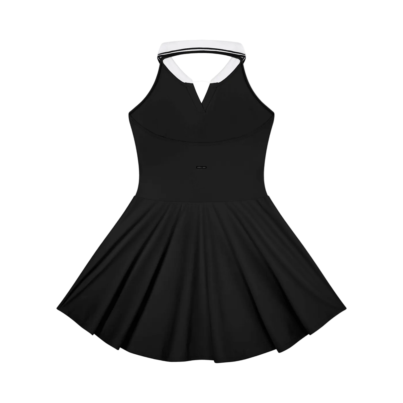 Wolvyn Apparel "Wolvyn Mark' Women's Collared Halter A-Line Tennis Dress - Wolvyn Apparel