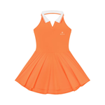 Wolvyn Apparel "Wolvyn Mark' Women's Collared Halter A-Line Tennis Dress - Wolvyn Apparel