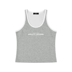Wolvyn Apparel Women's Color Block Cropped Tank Top - Wolvyn Apparel
