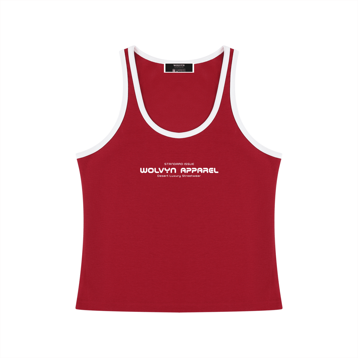 Wolvyn Apparel Women's Color Block Cropped Tank Top - Wolvyn Apparel