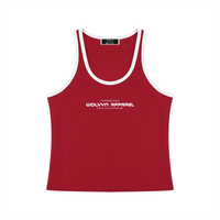 Wolvyn Apparel Women's Color Block Cropped Tank Top - Wolvyn Apparel