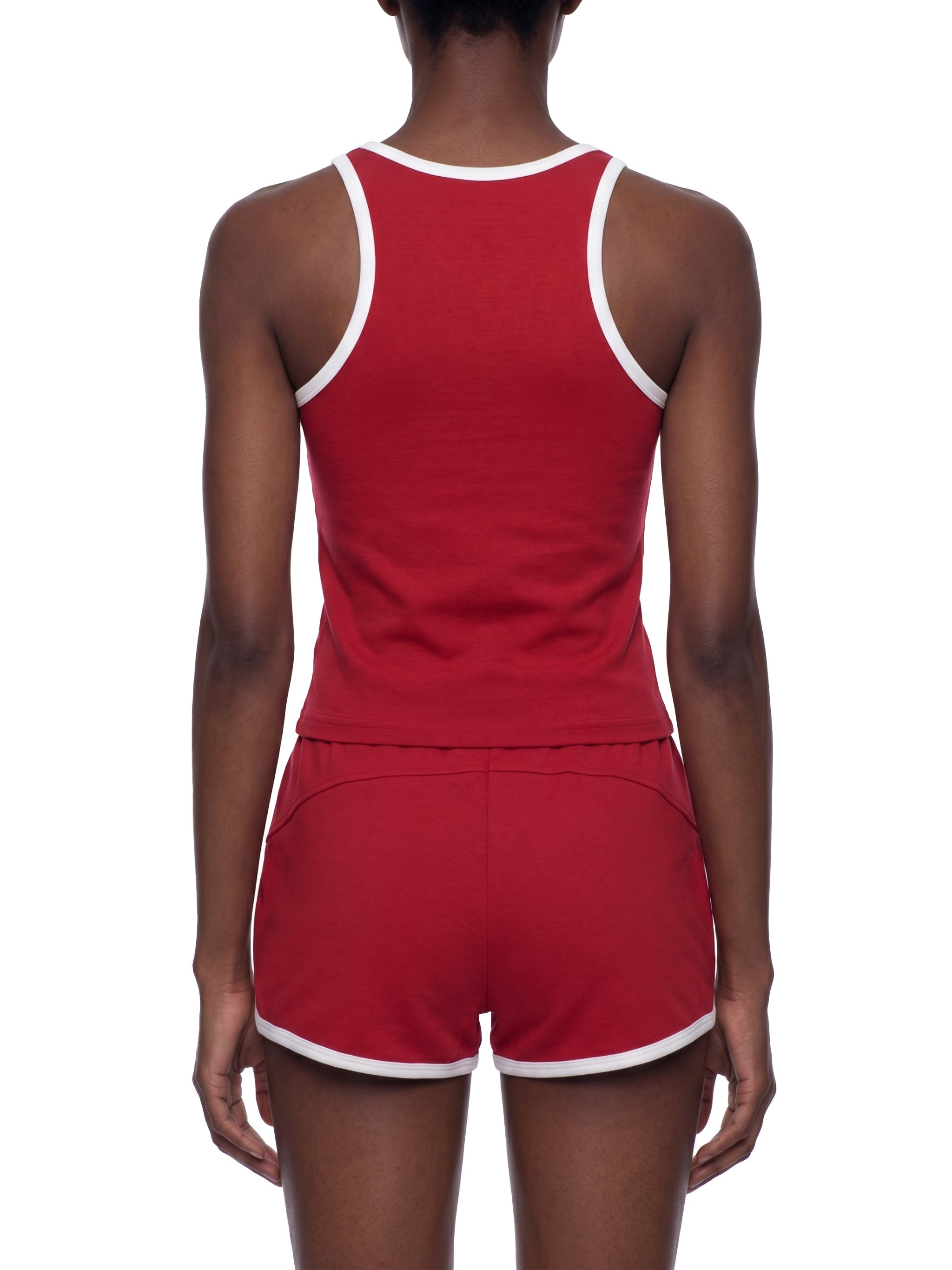 Wolvyn Apparel Women's Color Block Cropped Tank Top - Wolvyn Apparel
