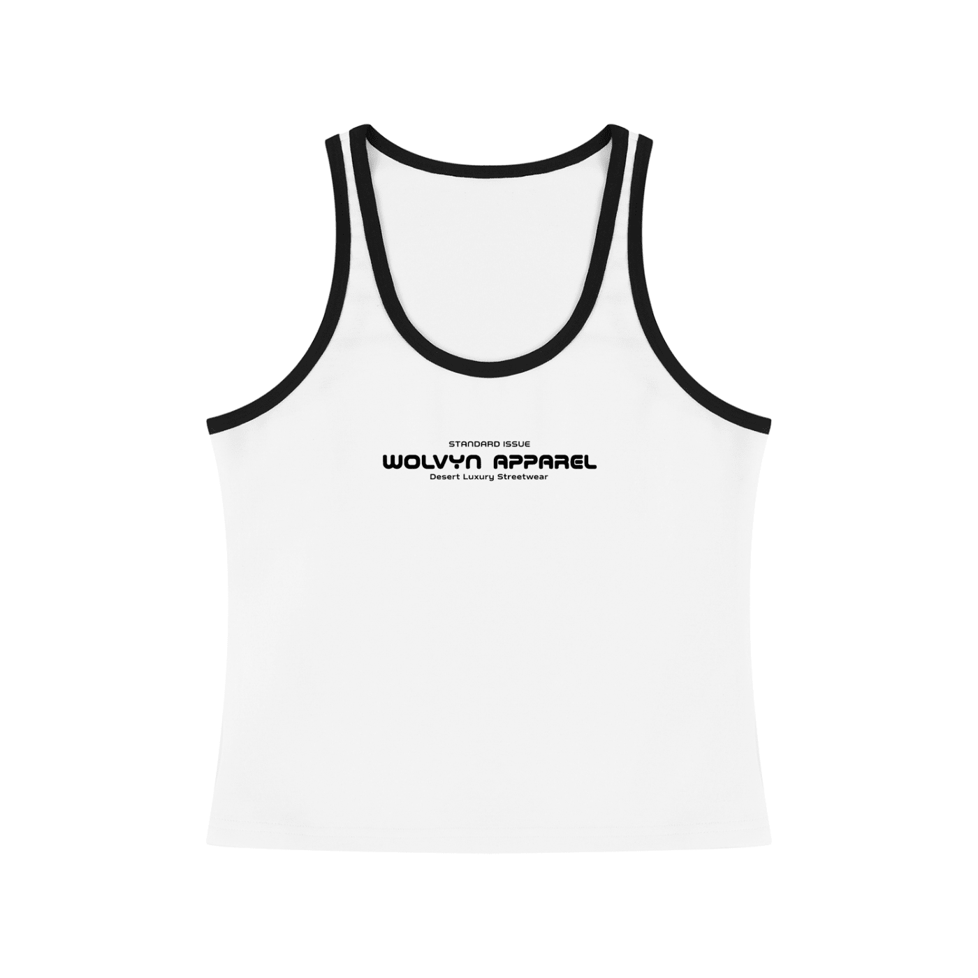 Wolvyn Apparel Women's Color Block Cropped Tank Top - Wolvyn Apparel