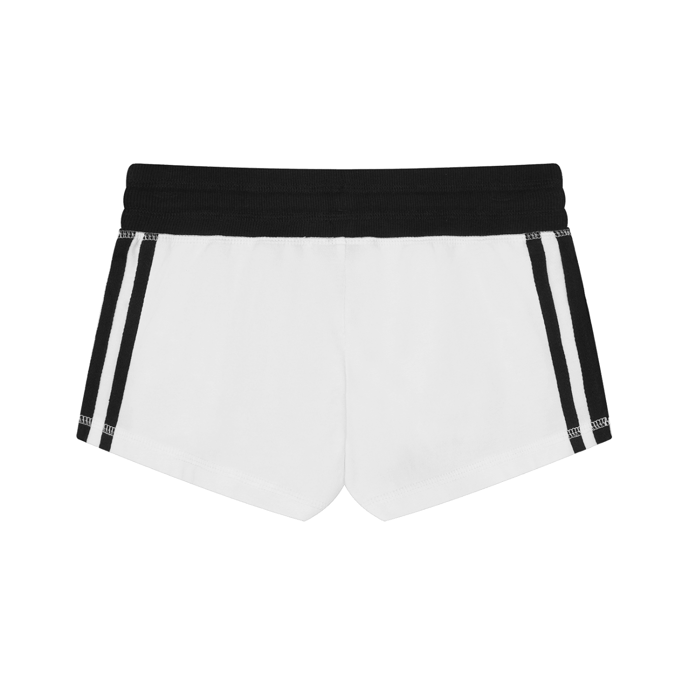 Wolvyn Apparel Women's Contrast Stripe Track Shorts - Wolvyn Apparel