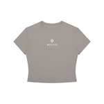 Wolvyn Apparel Women's Crewneck Crop T-Shirt - Wolvyn Apparel