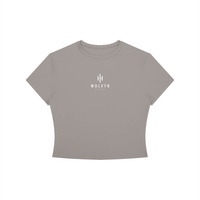 Wolvyn Apparel Women's Crewneck Crop T-Shirt - Wolvyn Apparel