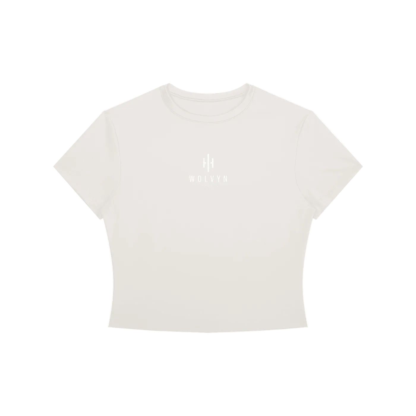 Wolvyn Apparel Women's Crewneck Crop T-Shirt - Wolvyn Apparel