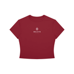 Wolvyn Apparel Women's Crewneck Crop T-Shirt - Wolvyn Apparel