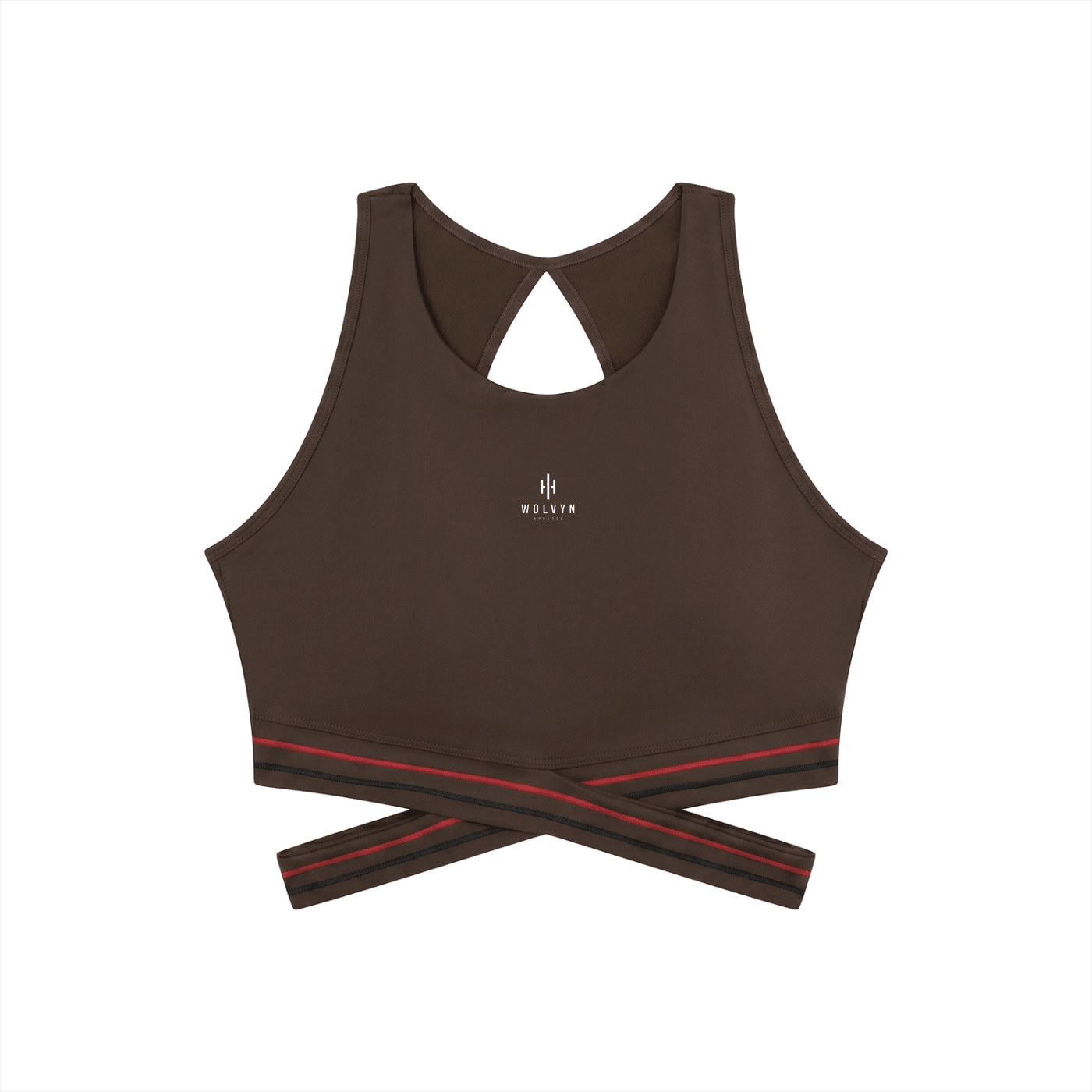 Wolvyn Apparel Women’s Criss-Cross Band Sports Bra - Wolvyn Apparel