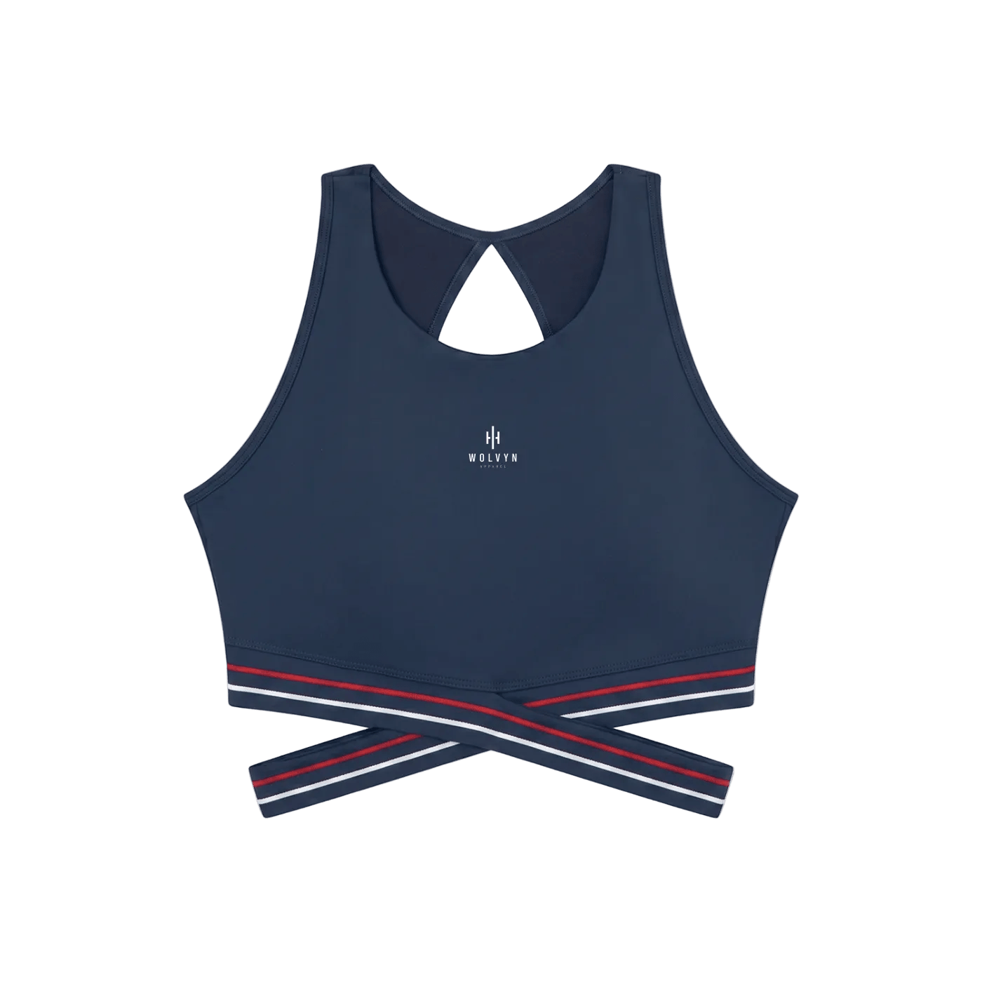 Wolvyn Apparel Women’s Criss-Cross Band Sports Bra - Wolvyn Apparel