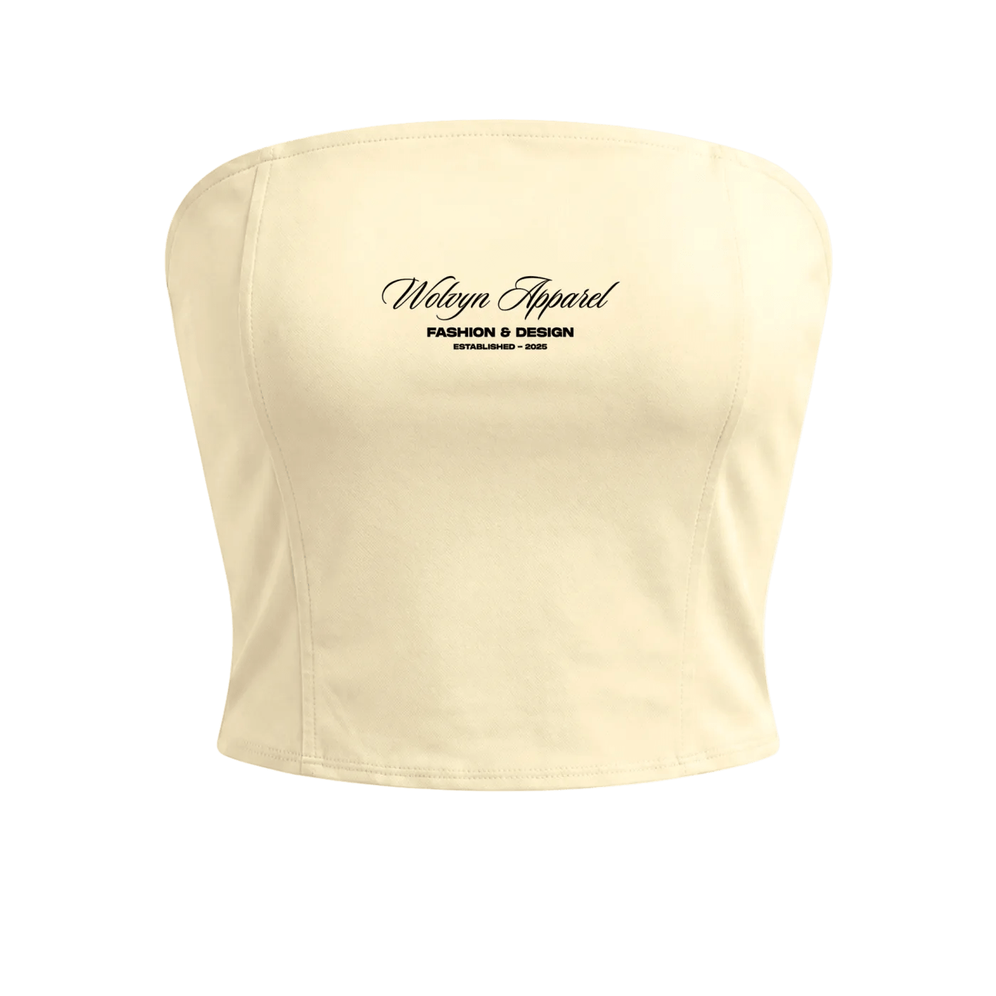Wolvyn Apparel Women's Cropped Tube Top - Wolvyn Apparel