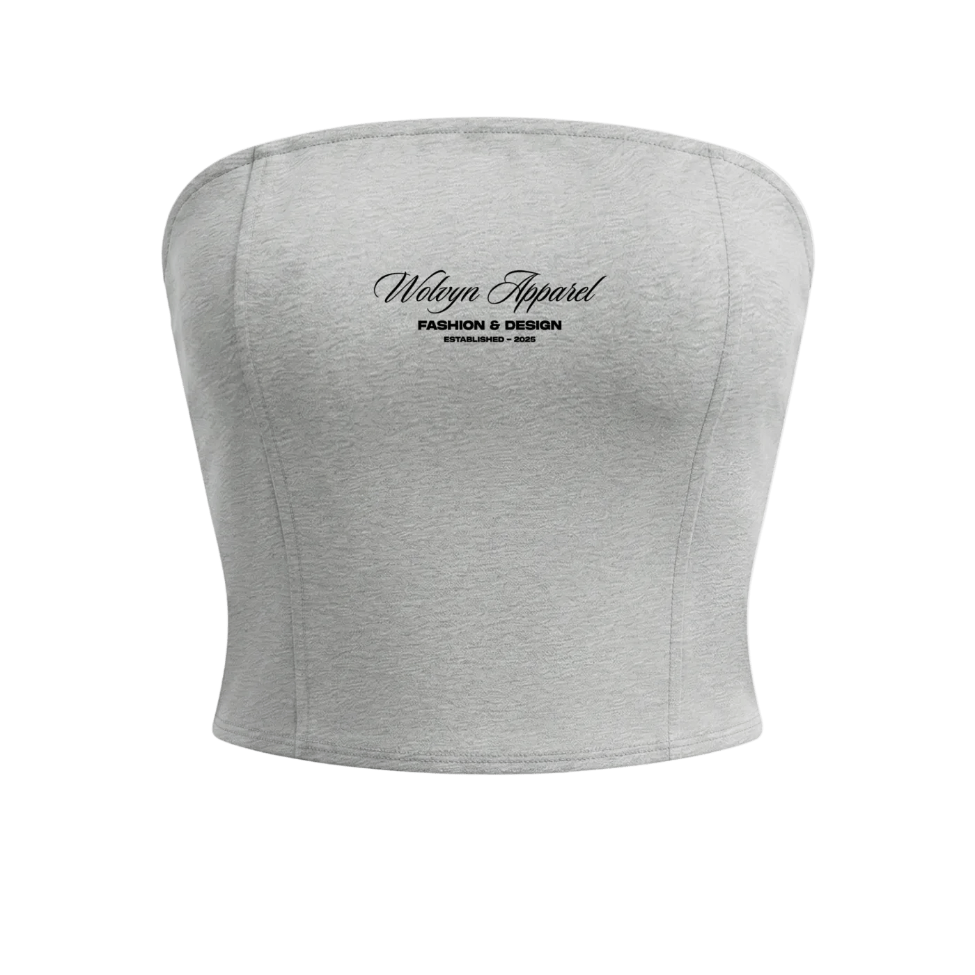 Wolvyn Apparel Women's Cropped Tube Top - Wolvyn Apparel