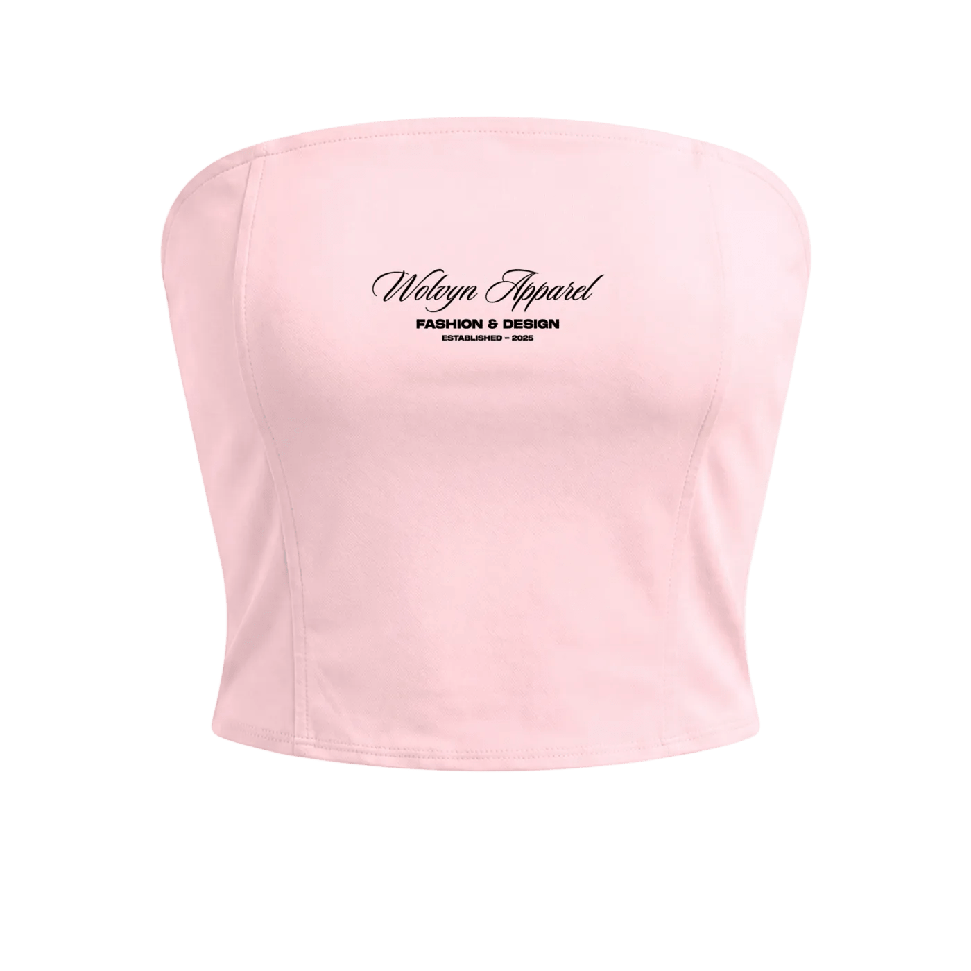 Wolvyn Apparel Women's Cropped Tube Top - Wolvyn Apparel