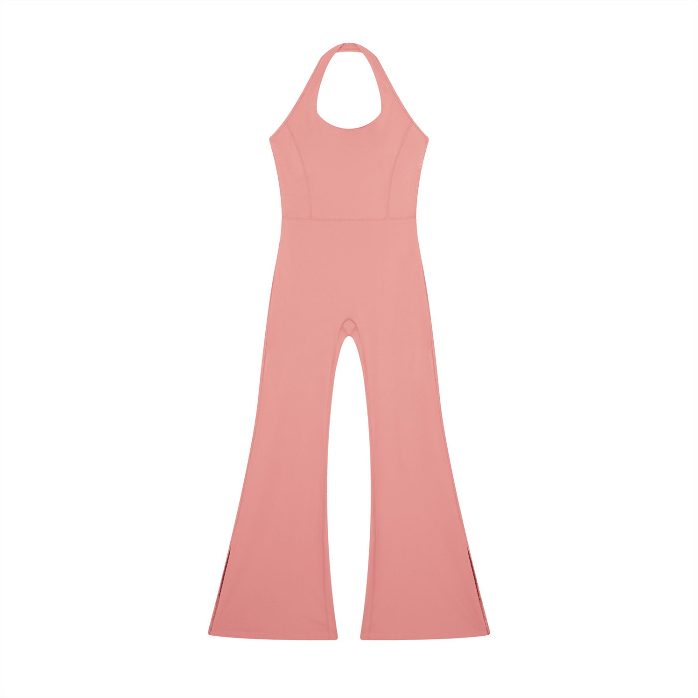 Wolvyn Apparel Women’s Halter Flared Jumpsuit - Wolvyn Apparel