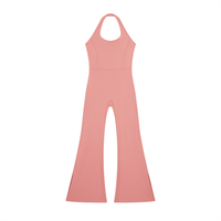 Wolvyn Apparel Women’s Halter Flared Jumpsuit - Wolvyn Apparel