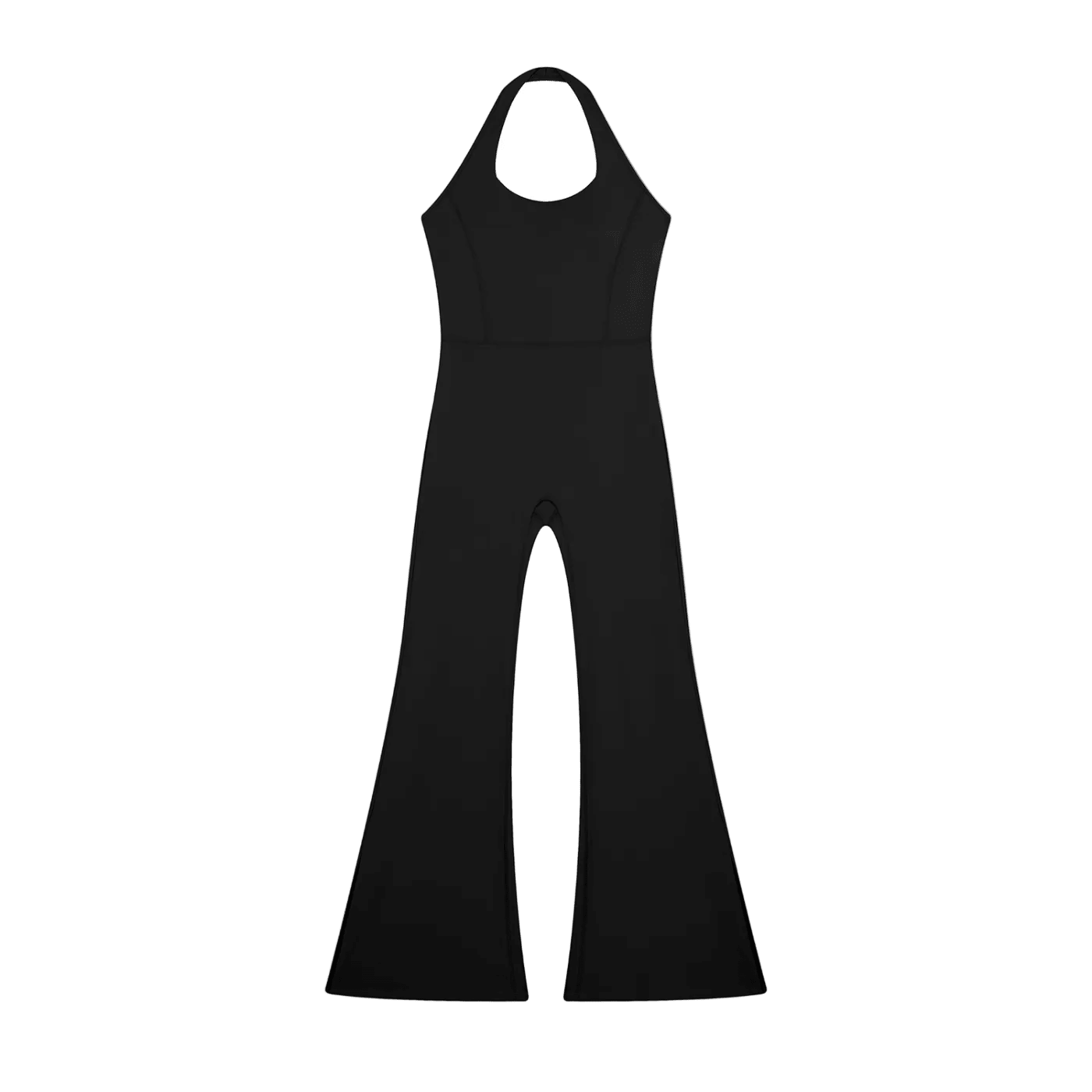 Wolvyn Apparel Women’s Halter Flared Jumpsuit - Wolvyn Apparel