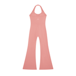 Wolvyn Apparel Women’s Halter Flared Jumpsuit - Wolvyn Apparel