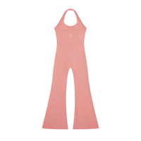 Wolvyn Apparel Women’s Halter Flared Jumpsuit - Wolvyn Apparel