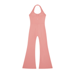 Wolvyn Apparel Women’s Halter Flared Jumpsuit - Wolvyn Apparel