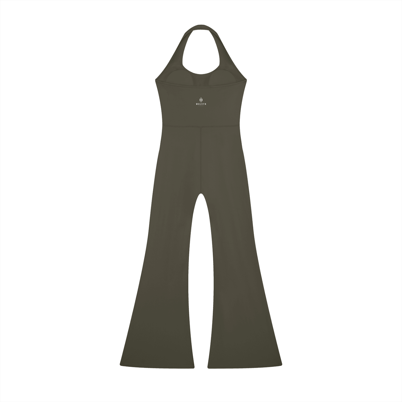 Wolvyn Apparel Women’s Halter Flared Jumpsuit - Wolvyn Apparel