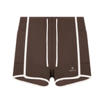 Wolvyn Apparel Women's High Rise Color Block Yoga Shorts - Wolvyn Apparel