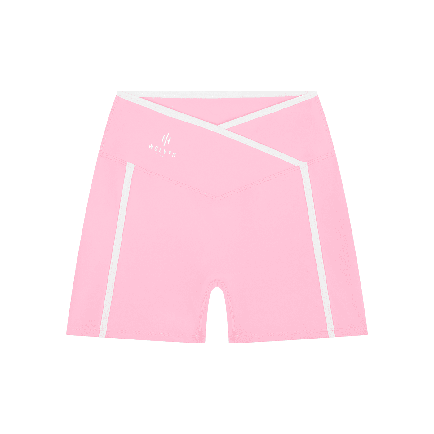 Wolvyn Apparel Women’s High Rise Color Block Yoga Shorts - Wolvyn Apparel