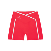 Wolvyn Apparel Women’s High Rise Color Block Yoga Shorts - Wolvyn Apparel