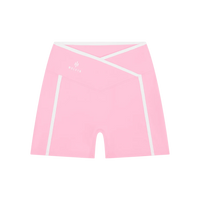 Wolvyn Apparel Women’s High Rise Color Block Yoga Shorts - Wolvyn Apparel
